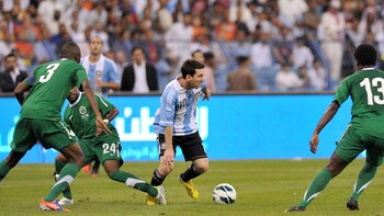 Lionel Messi participó en el