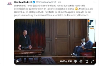 Cambio Radical criticó al presidente Gustavo Petro - crédito @PCambioRadical