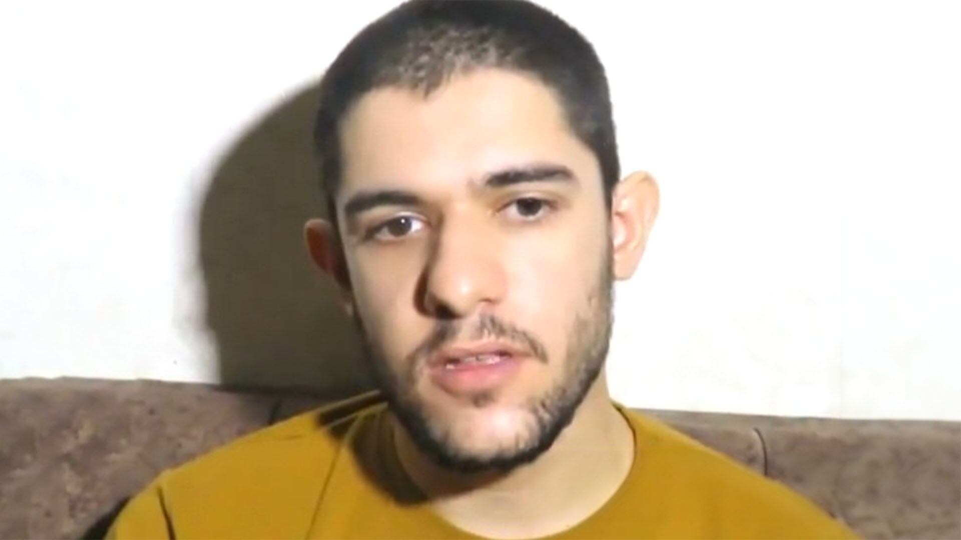 Imagen de archivo del rehén israelí Sahar Baruch, fallecido en cautiverio