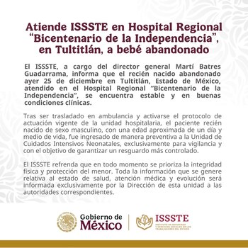 El último informe del ISSSTE
