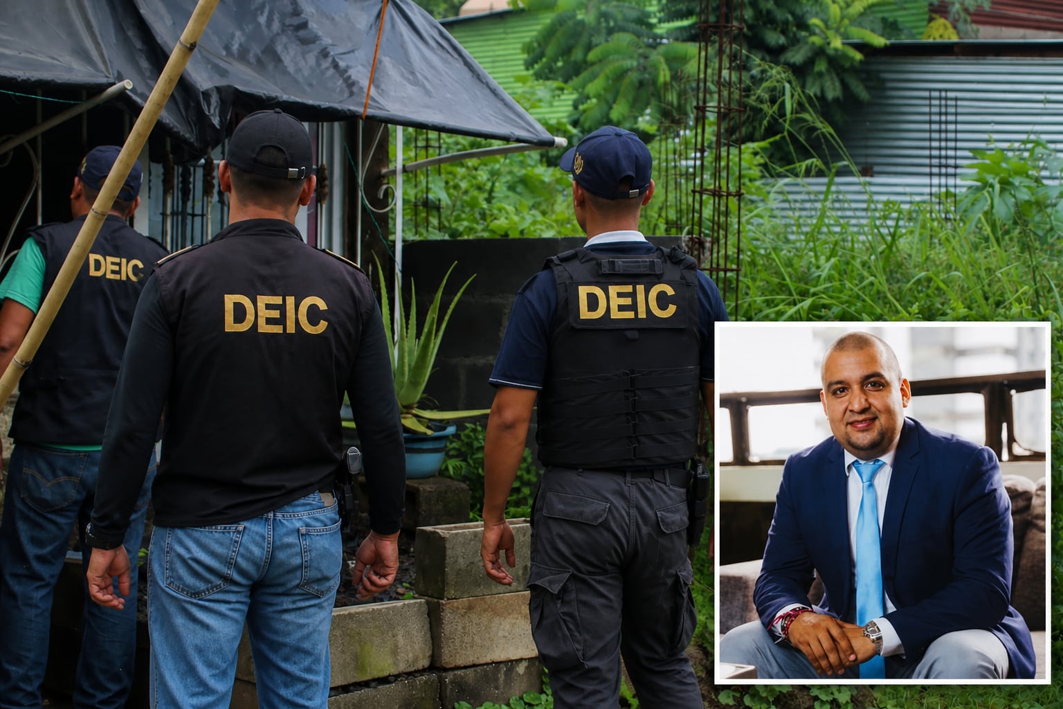 Agentes de la División Especializada en Investigación Criminal efectúan allanamientos vinculados a las pesquisas del caso del exfiscal Solórzano. (Imagen Ilustrativa Infobae)