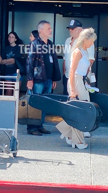 Rodríguez fue fotografiado con jeans,