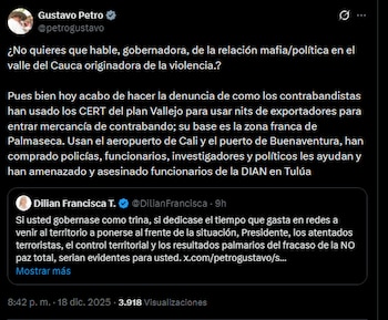 La respuesta de Petro a