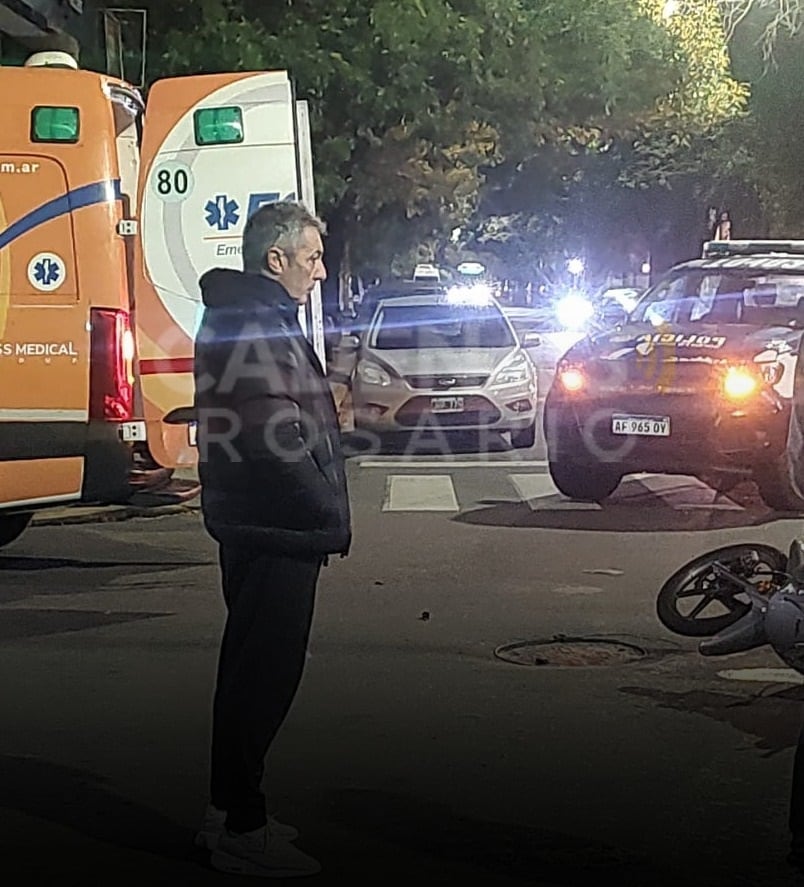 Frank Kudelka sufrió un accidente camino al entrenamiento de Newell's (Cadena 3)