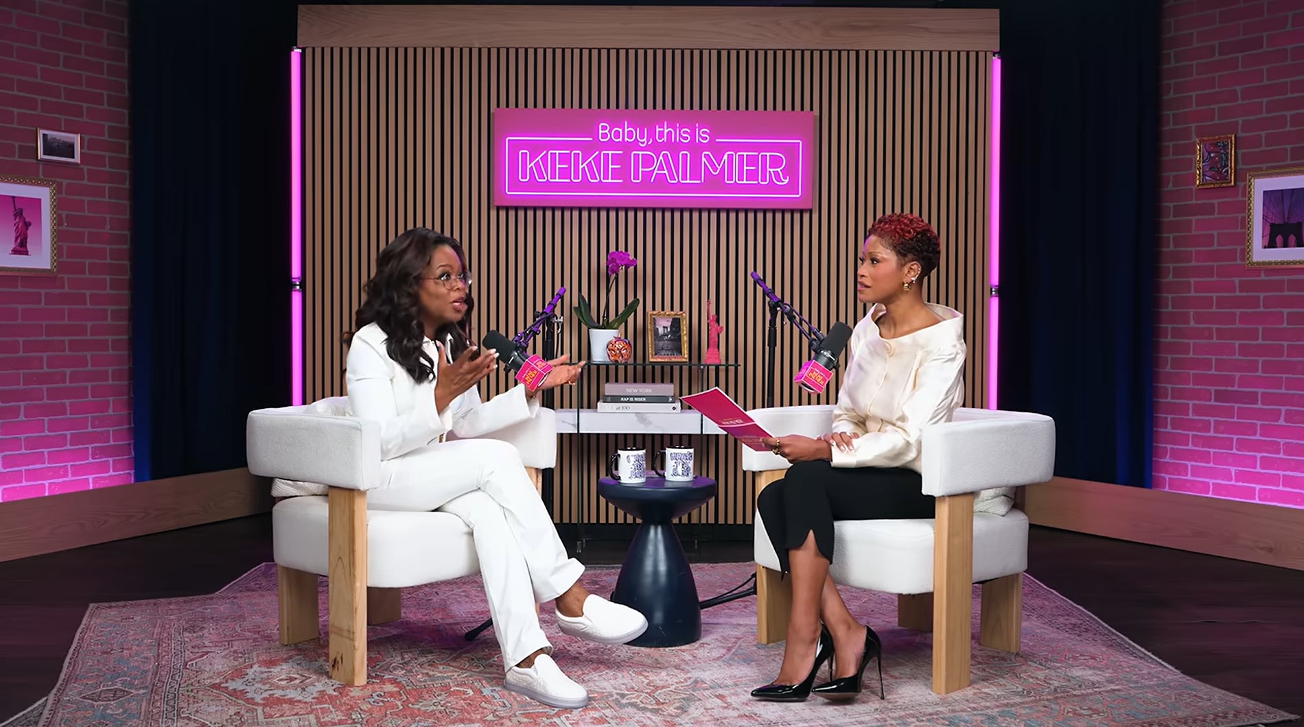 Oprah Winfrey sostuvo que en los 20 no suele haber equilibrio entre trabajo y vida y que esa etapa exige dedicación al trabajo (Baby, This is Keke Palmer)