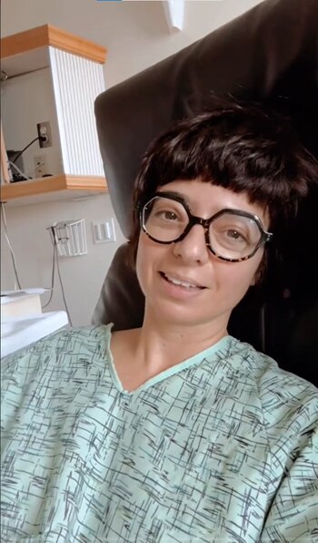 Kate Micucci apareció en sus