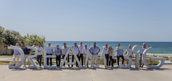 Legisladores de la oposición uruguaya durante una visita por Israel (@IsraelinUruguay)