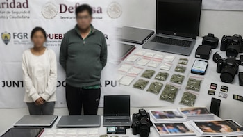 Cateos en Puebla destapan presunta red de pornografía infantil y narcomenudeo: detienen a dos y rescatan a dos menores