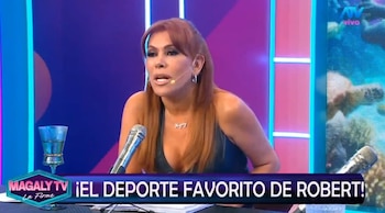 Magaly Medina reacciona sin filtros a las palabras de Ethel Pozo sobre Rebeca Escribens. Captura: Magaly TV La Firme.