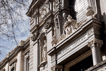 Fachada del Tribunal Supremo, a