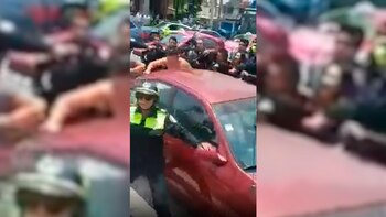 La riña se desató luego