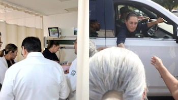 Sheinbaum se reúne con pacientes