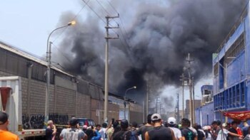Incendio en Cercado de Lima: