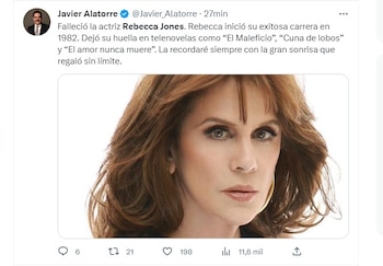 El presentador de noticias dijo