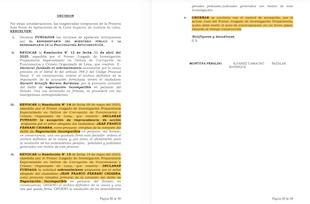 Sala de Apelaciones ordena que Jean Ferrari afronte un juicio oral por presunta corrupción