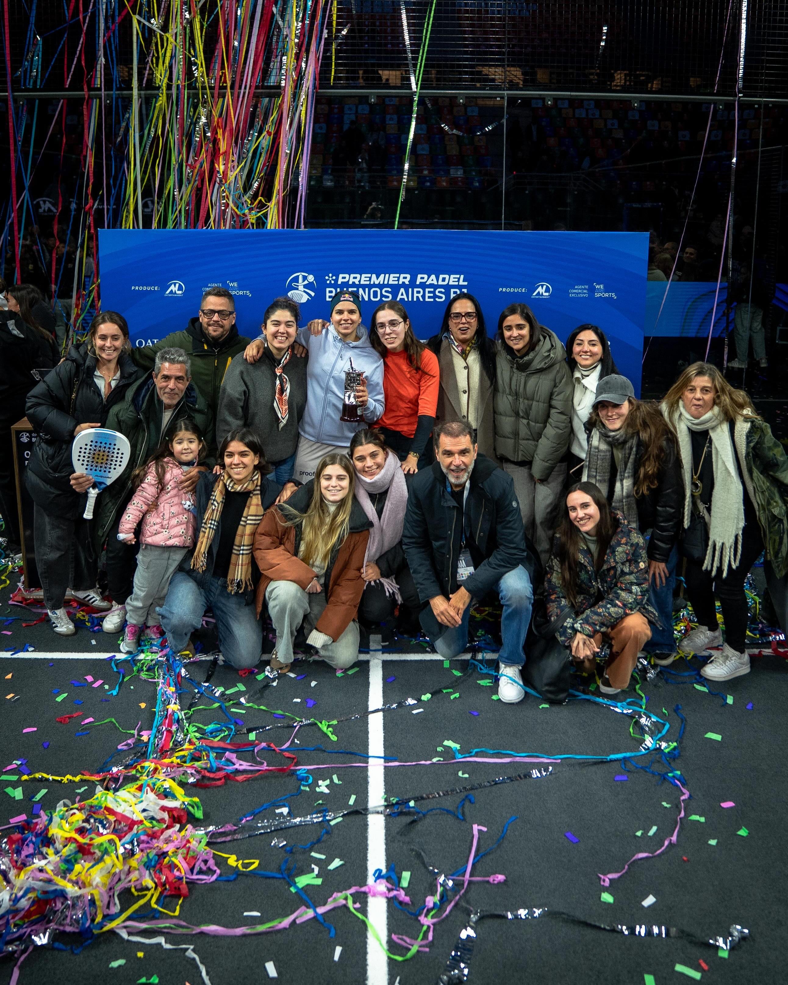 Delfi hace un trabajo activo para acompañar a las nuevas generaciones que se acercan al deporte.