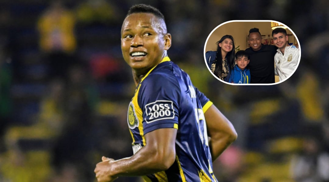 Jaminton Campaz es uno de los jugadores más queridos por la hinchada de Rosario Central- crédito Fotobaires