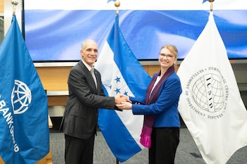 El sector empresarial hondureño destaca que el CIADI brinda mecanismos internacionales confiables para la resolución de disputas en materia de inversión. (Foto: Casa Presidencial Honduras)