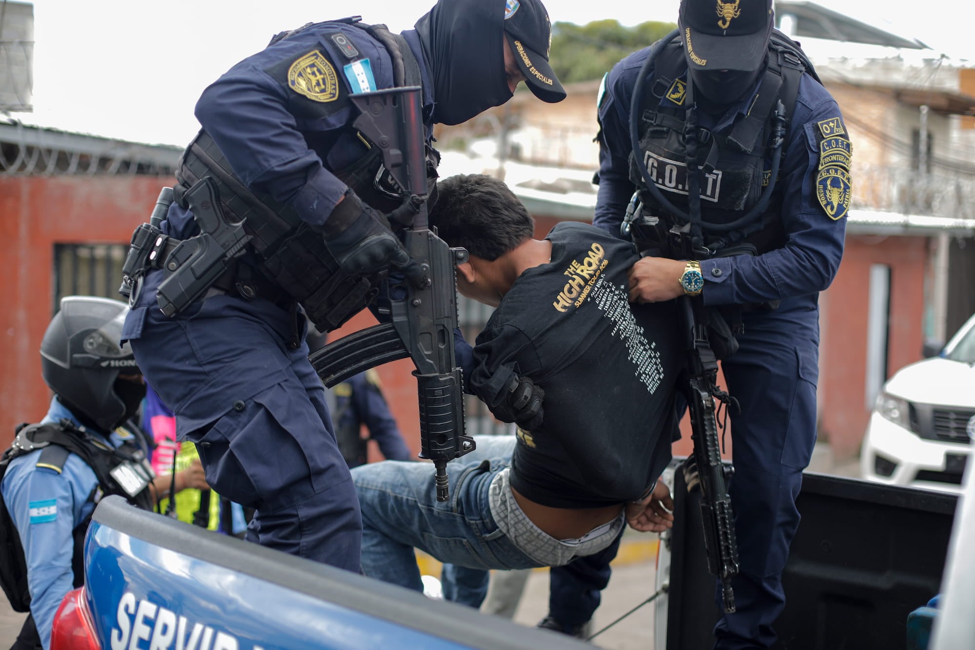 El caso de Villa Nueva reavivó la preocupación por el desplazamiento forzado provocado por amenazas criminales. (FOTO: Contracorriente Honduras)