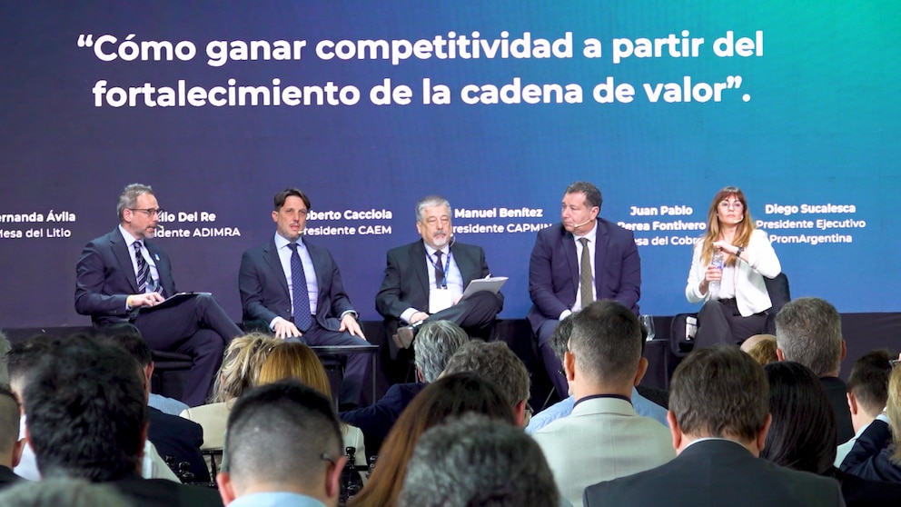 Juan Pablo Perea destacó el potencial minero de San Juan