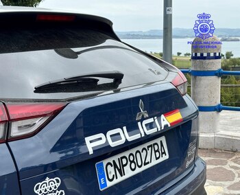 Un vehículo de la Policía