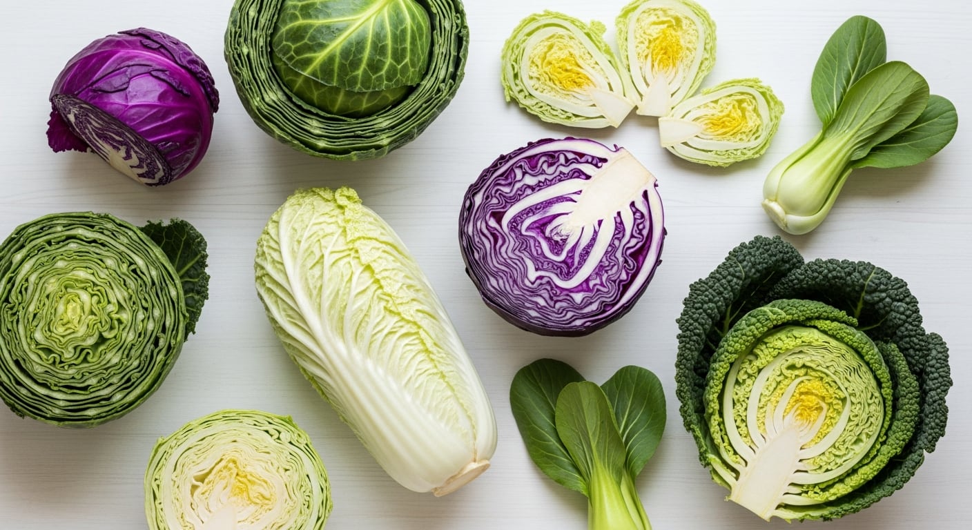 La vitamina K del repollo contribuye a la coagulación sanguínea y a la salud ósea, con un valor especial en adultos mayores (Imagen Ilustrativa Infobae)