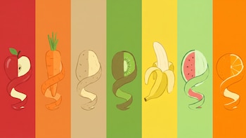 El secreto nutricional de las cáscaras de frutas y verduras: beneficios, usos y precauciones