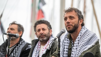 Los miembros de Global Sumud Flotilla critican que "los gobiernos han fallado" en Gaza y llaman a actuar ya