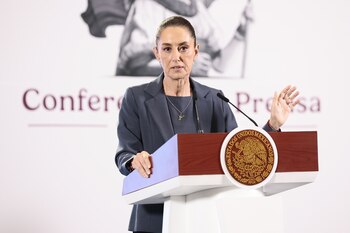la presidenta Claudia Sheinbaum anunció