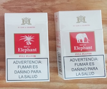 Cigarrillos Silver Elephant, otra de