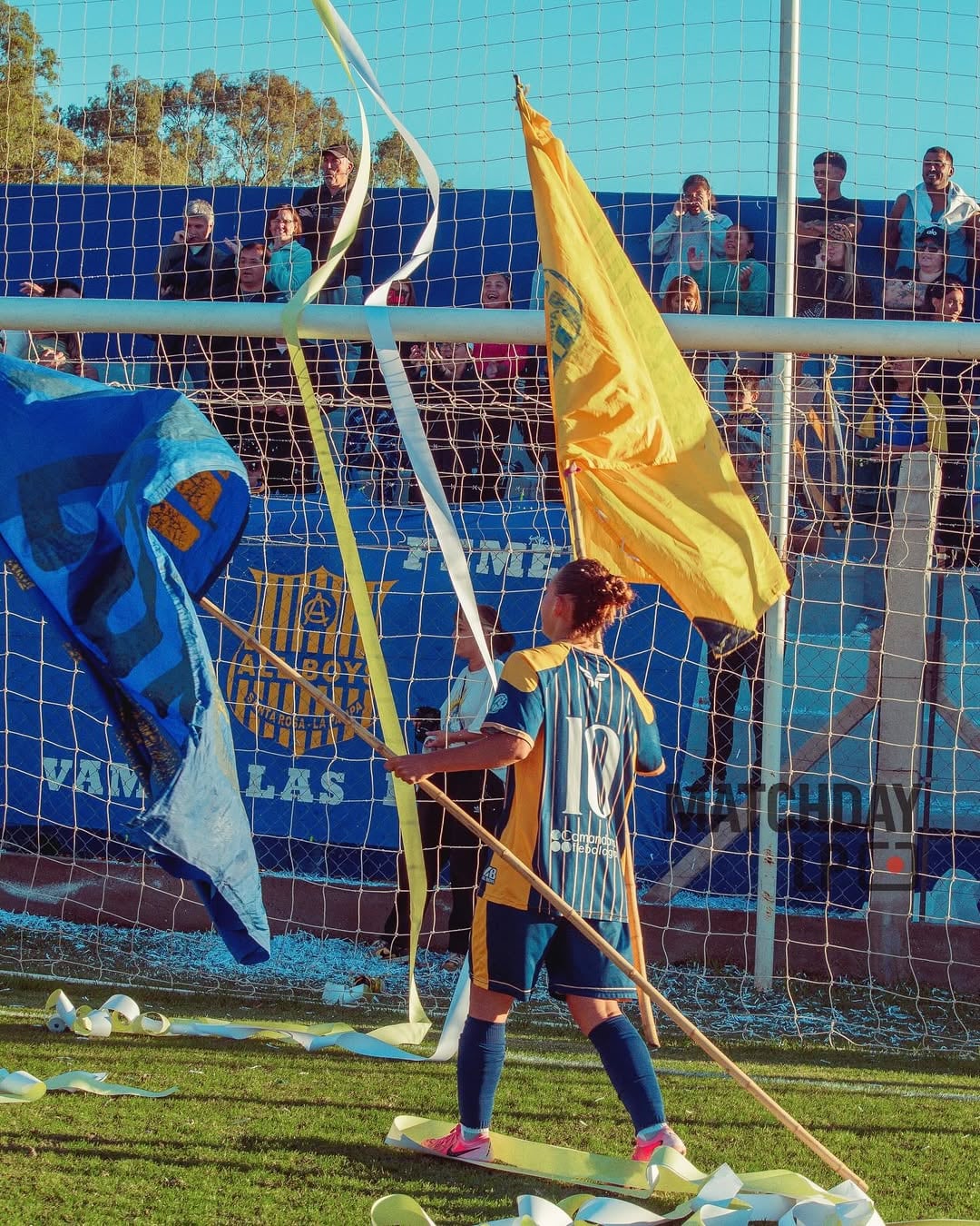 La mediocampista fue fundamental para impulsar el primer equipo femenino y se convirtió en referente del fútbol en La Pampa