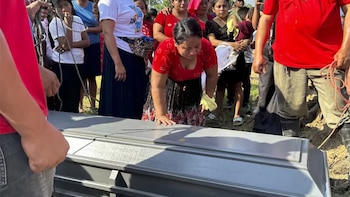 Comunidades campesinas reclaman justicia tras una de las masacres más sangrientas recientes en Honduras. (FOTO: Proceso Digital)