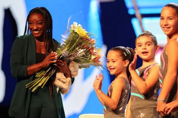 La gimnasta habló acerca de