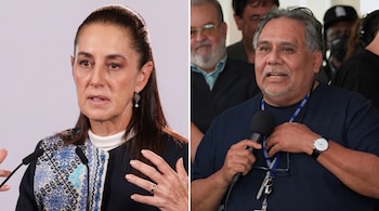 La mandataria afirmó que la agrupación y los mexicanos en Estados Unidos tienen una aliada en el Ejecutivo, después de los señalamientos sobre la edición del video difundido por NPR