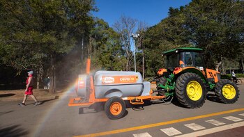 Hubo tareas de limpieza en