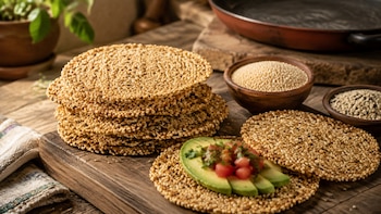 Tostaditas de amaranto y ajonjolí: una alternativa crujiente y nutritiva