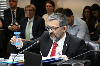 Sesión del plenario - Comisiones Acusación y Disciplina. Fuente: Consejo de la Magistratura