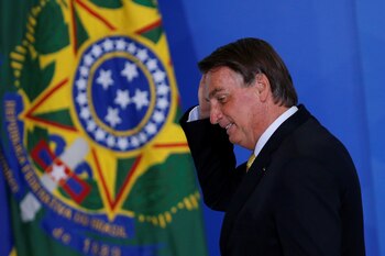 El presidente de Brasil, Jair