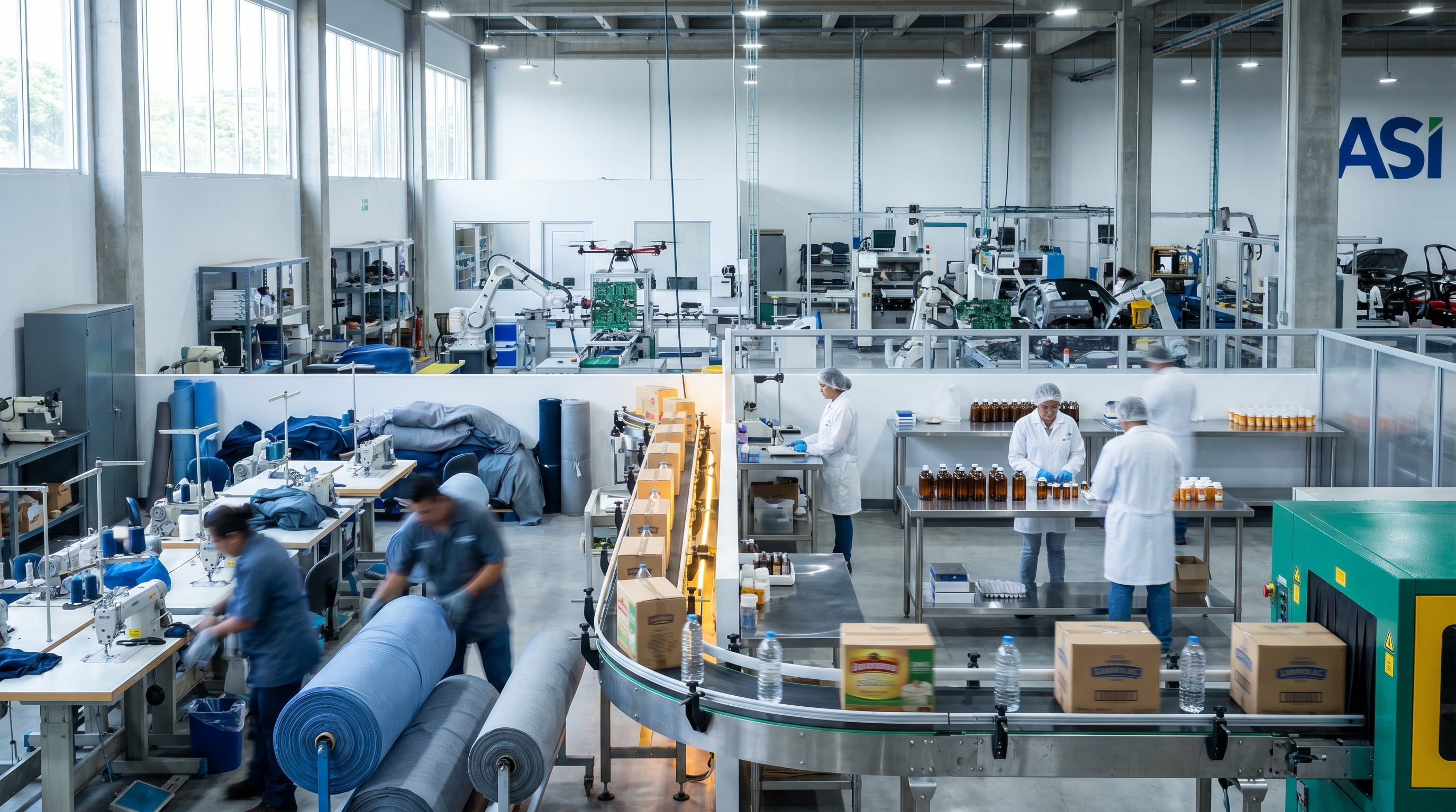 La mayoría de las ramas industriales evidenció caídas, destacándose el fuerte retroceso de Productos Textiles, que acumuló una baja del 35,6% (Imagen Ilustrativa Infobae)