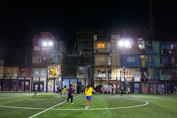 El futbol feminista en la Villa 31 es una de las grandes ganancias de la lucha de las mujeres por más lugares para las chicas (Mariano Cabrera)