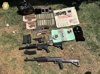 Este es el arsenal bélico