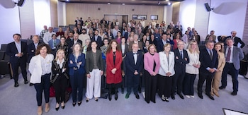 Participantes en la presentación de la terapia génica (CIEMAT)