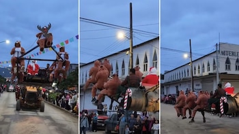 El desfile en San Luis