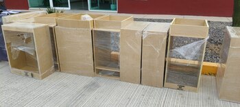 Los muebles revisados
(Guardia Nacional)