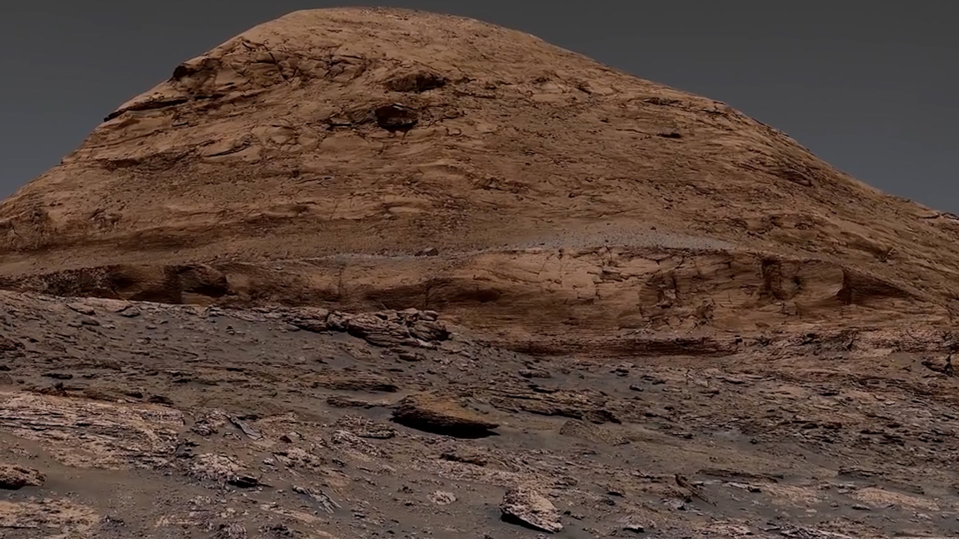 Los nódulos minerales descubiertos en las crestas marcan interacción pasada con agua subterránea y aportan pistas sobre antiguos ambientes habitables (NASA)