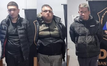 Los tres detenidos
