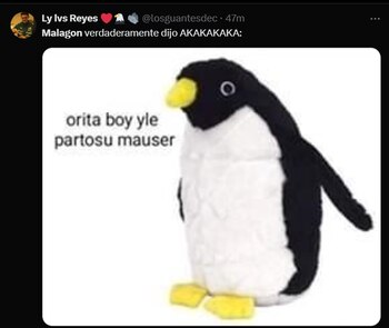 Captura de pantalla de X