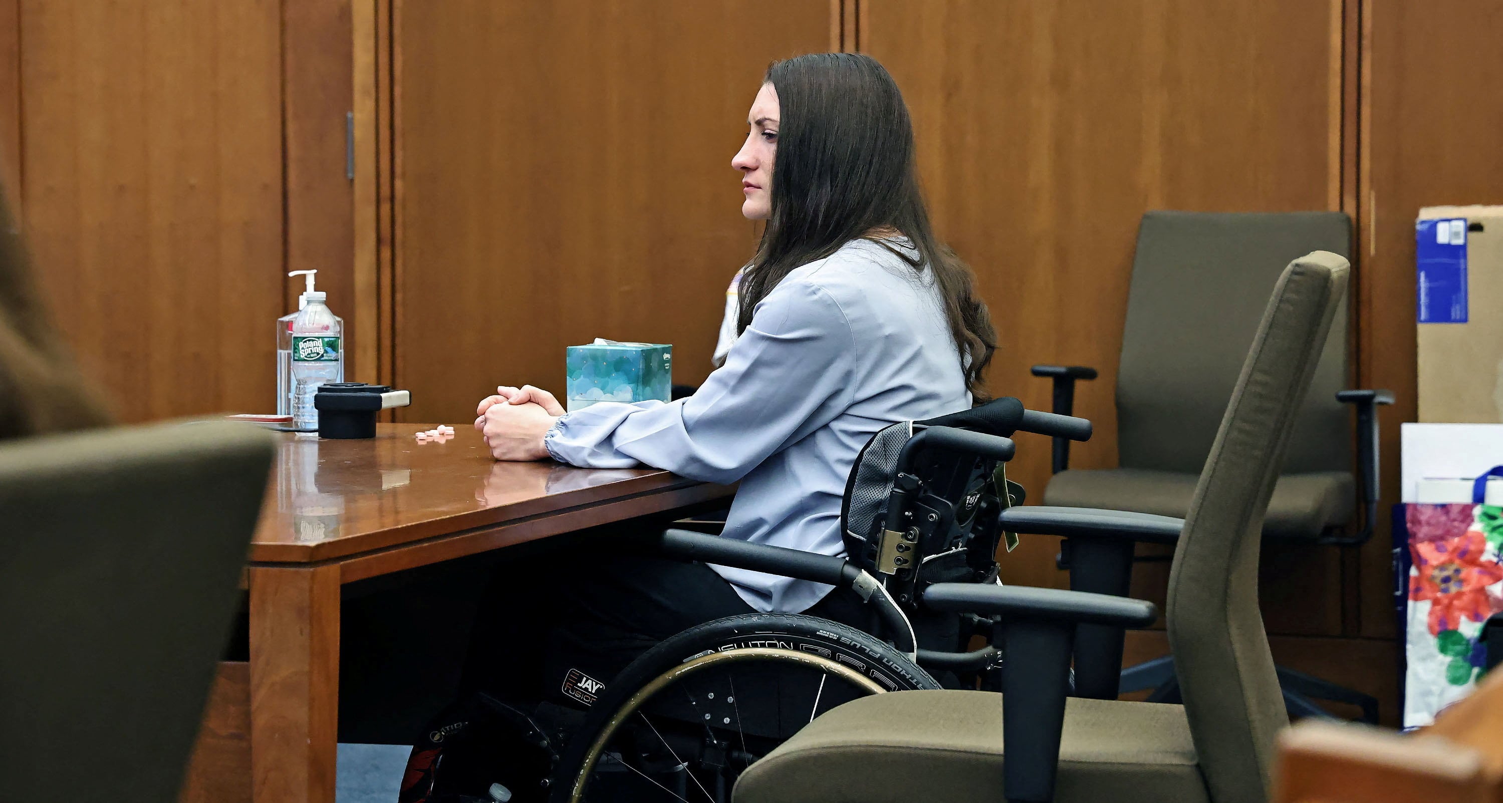 La discusión central del caso Lindsay Clancy se concentra en su estado mental al momento del crimen y en si podía comprender la criminalidad de sus actos. (Greg Derr/Pool via REUTERS)