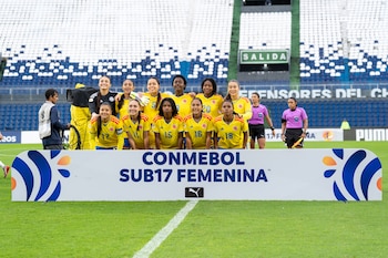 La selección Colombia Femenina es una de las favoritas al título por la tradición del fútbol femenino en el país - crédito Conmebol
