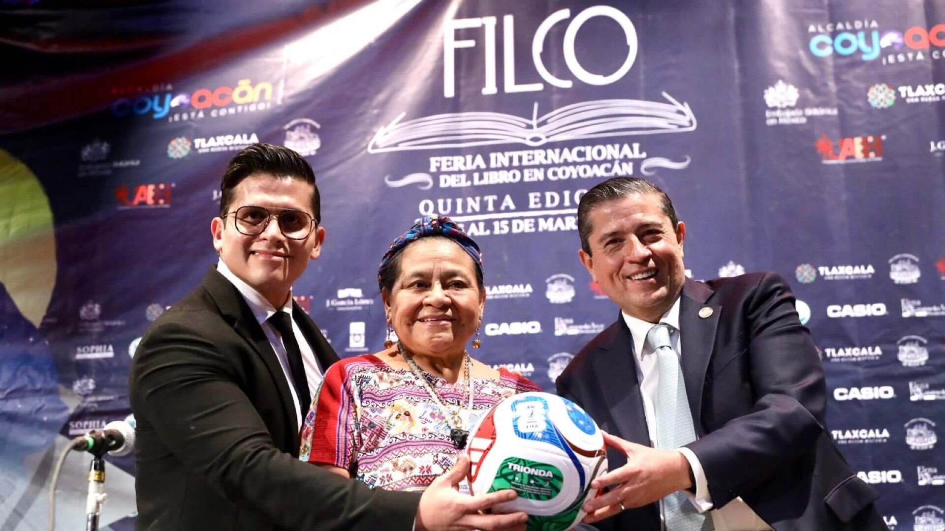 La Feria del Libro de Coyoacán estará marcado por el Mundial 2026 en México. Foto: X/@giogutierrezag.